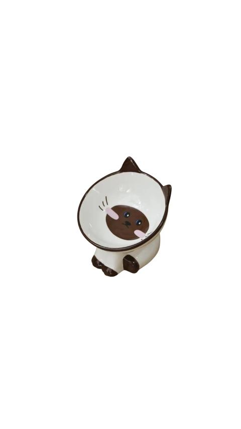 Ceramic Pet Bowl With Whiskas