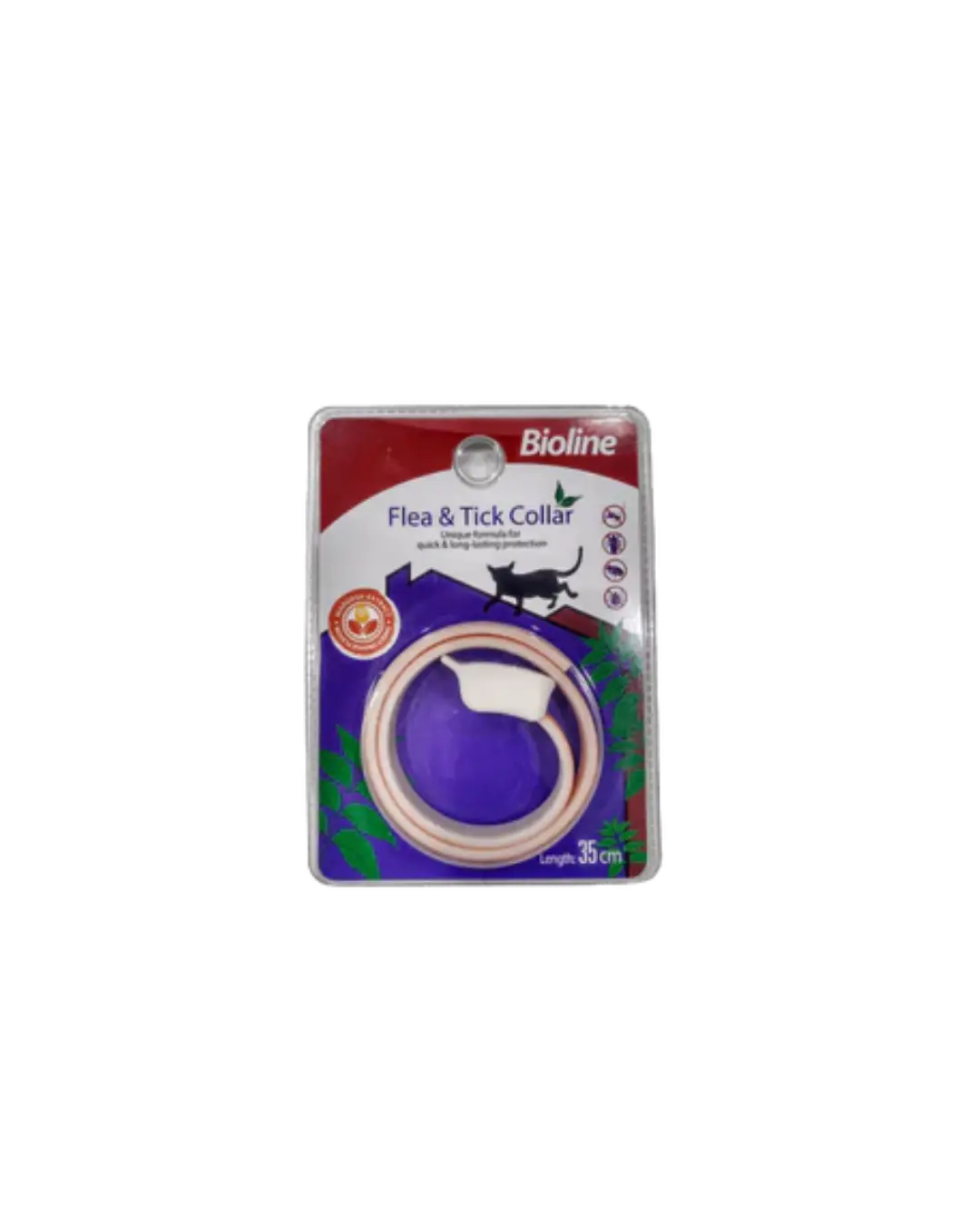 Bioline Flea & Tick Collar For Cat Lemon Flavor