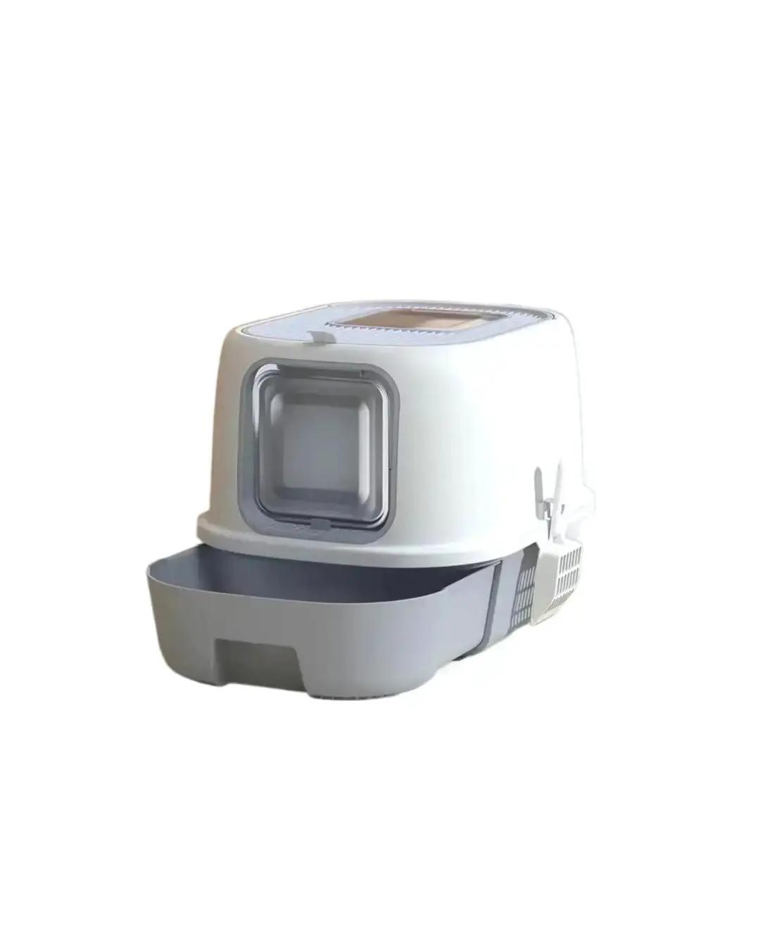 Oval Drawer-style Cat Litter Box