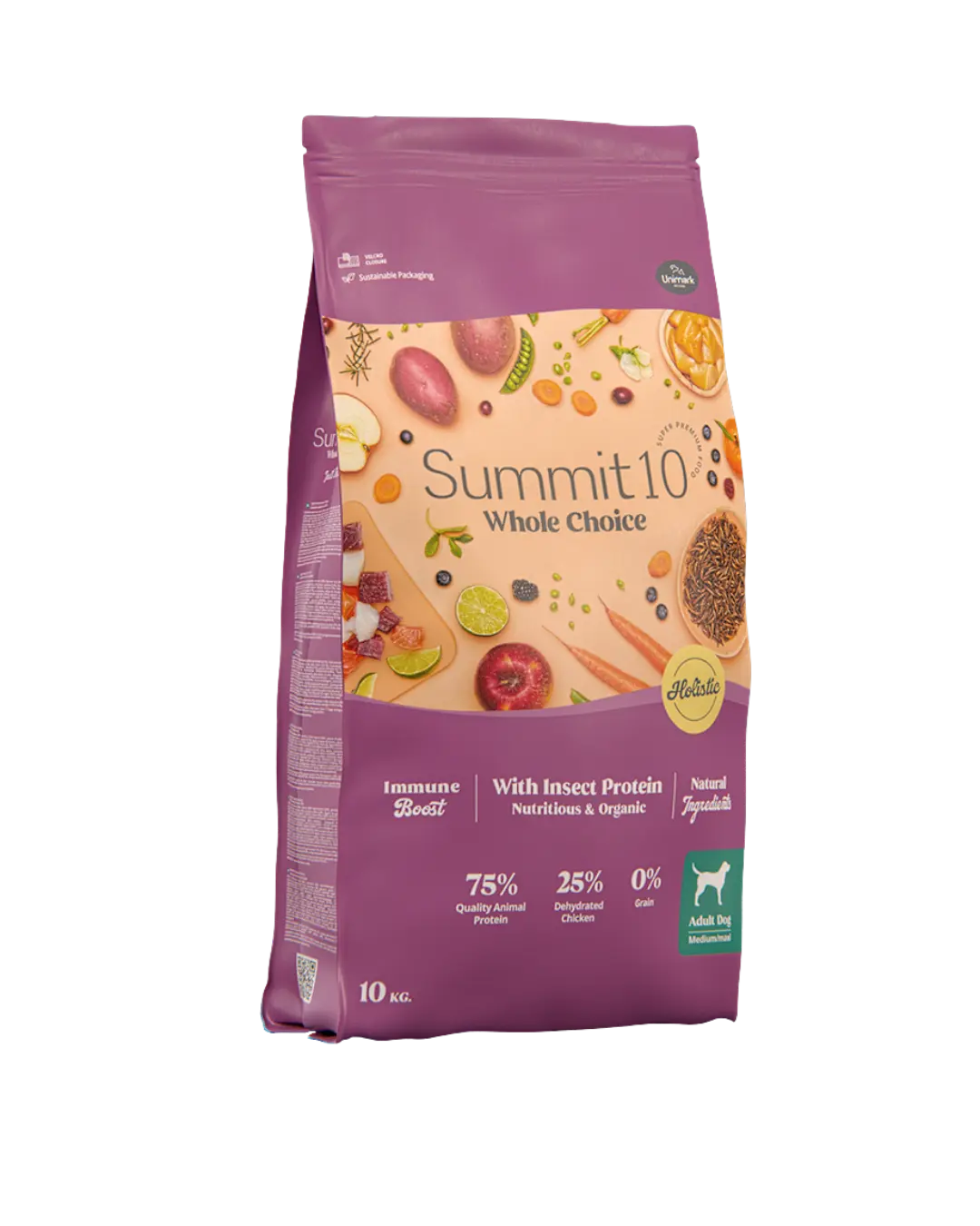 Summit 10 Whole Choice Adult Dog Insect Protein 2kg