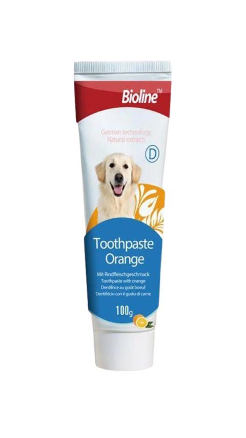 Bioline Toothpaste With Orange Flavor 100g