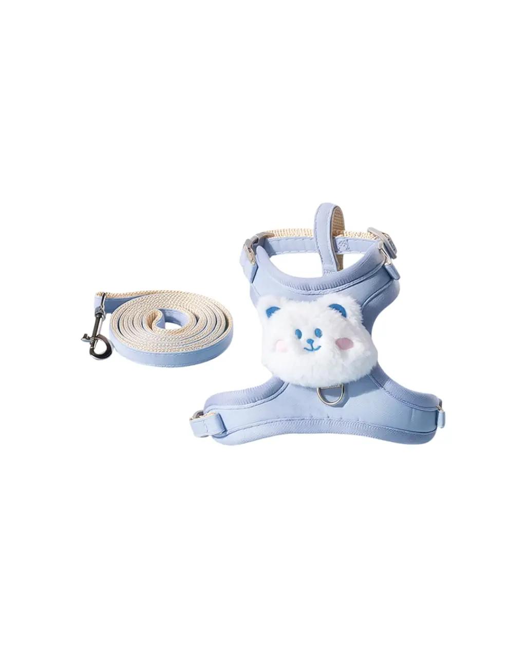 Face Cat harness and Leash S