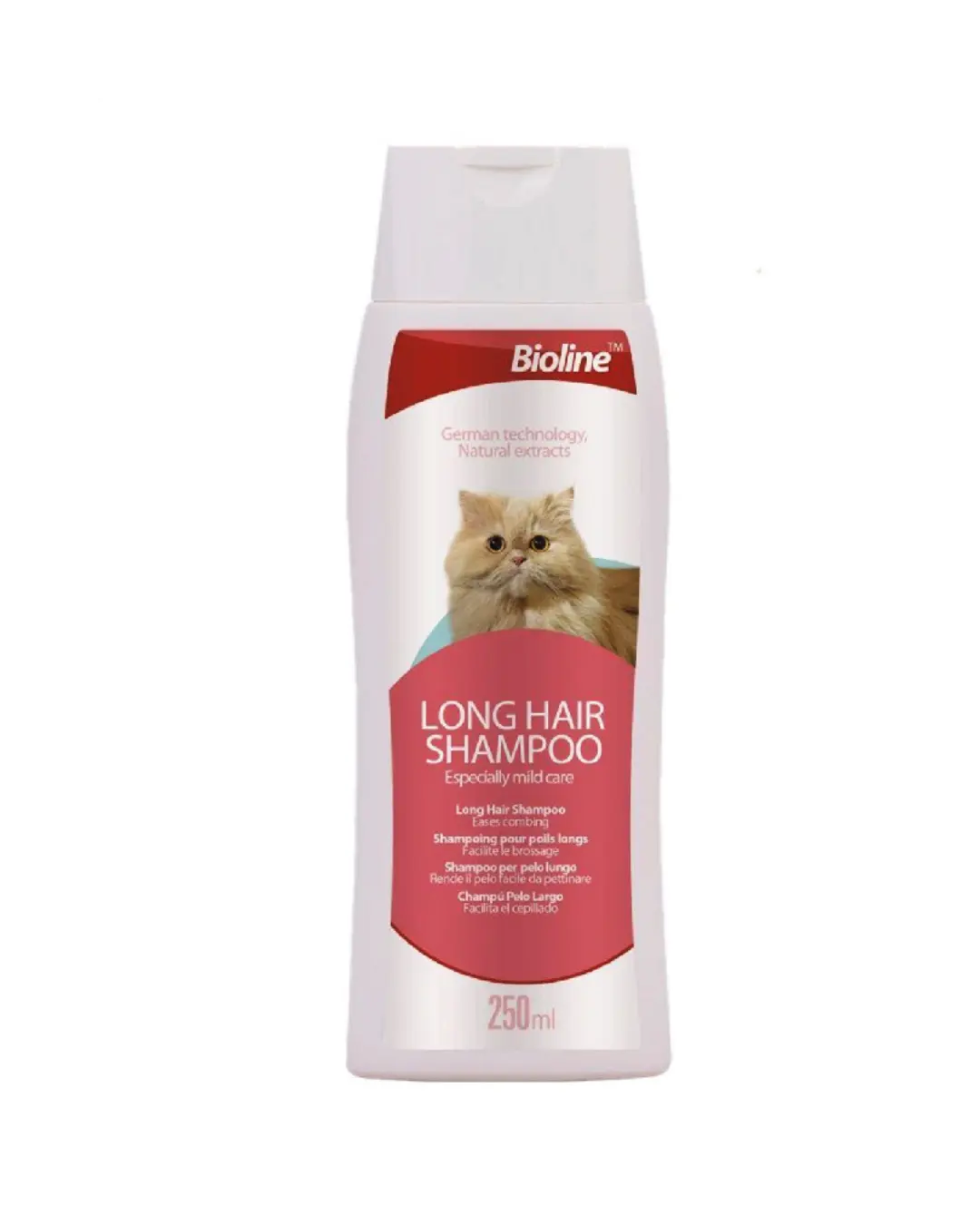 Bioline Long Coat Shampoo For Cat 250mls