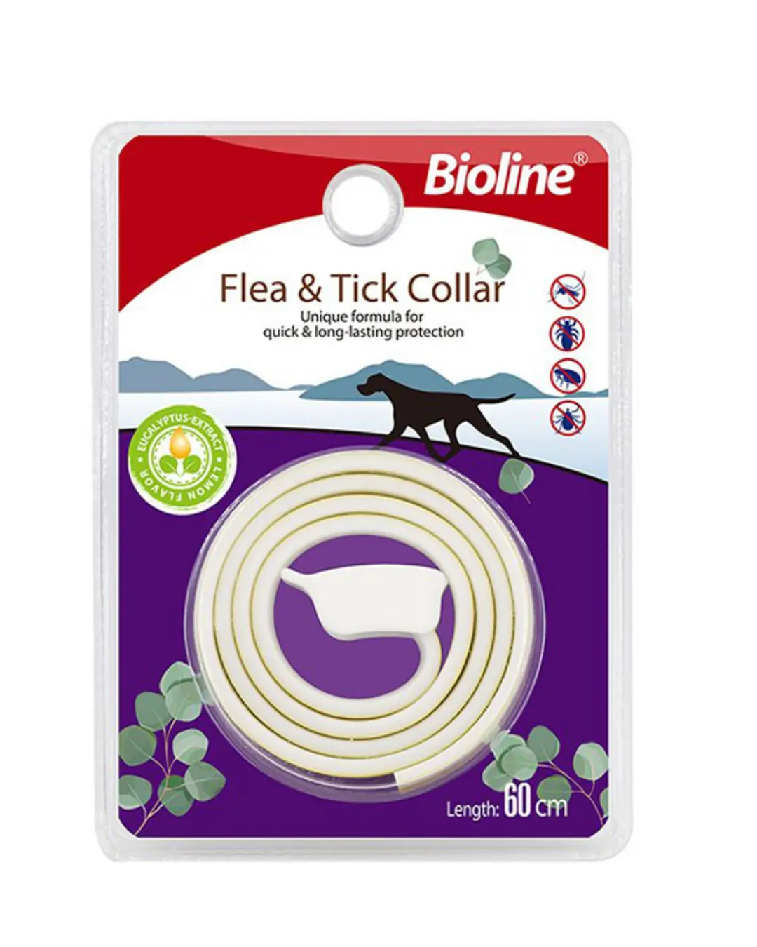 Bioline Flea and Tick Collar Lemon for Dog