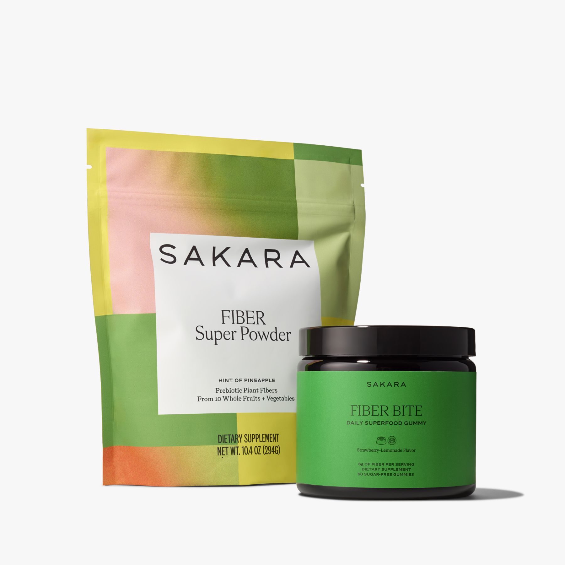The Fiber Duo | Fiber Bite + Super Powder | Sakara Life
