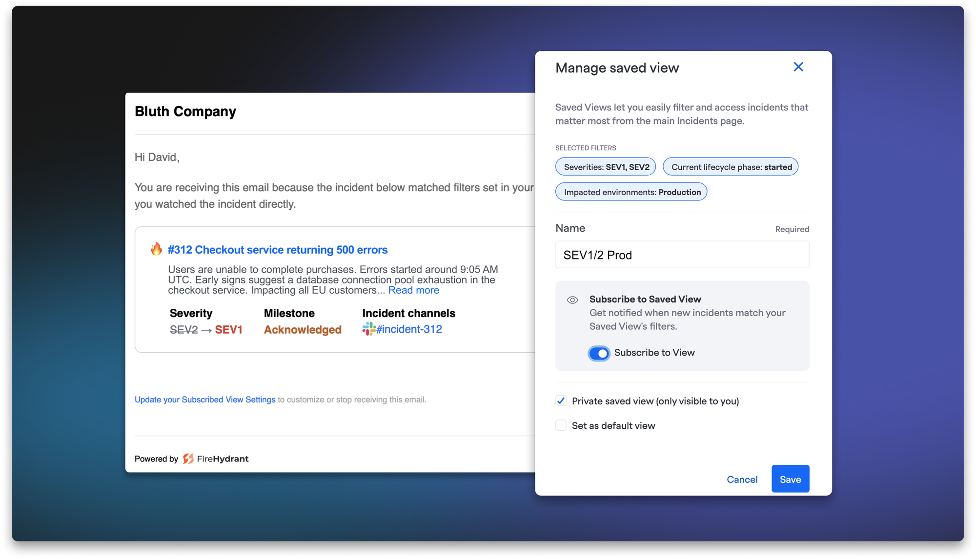 Watched Incident Notifications, New Scribe Functionality, and a Boatload More 