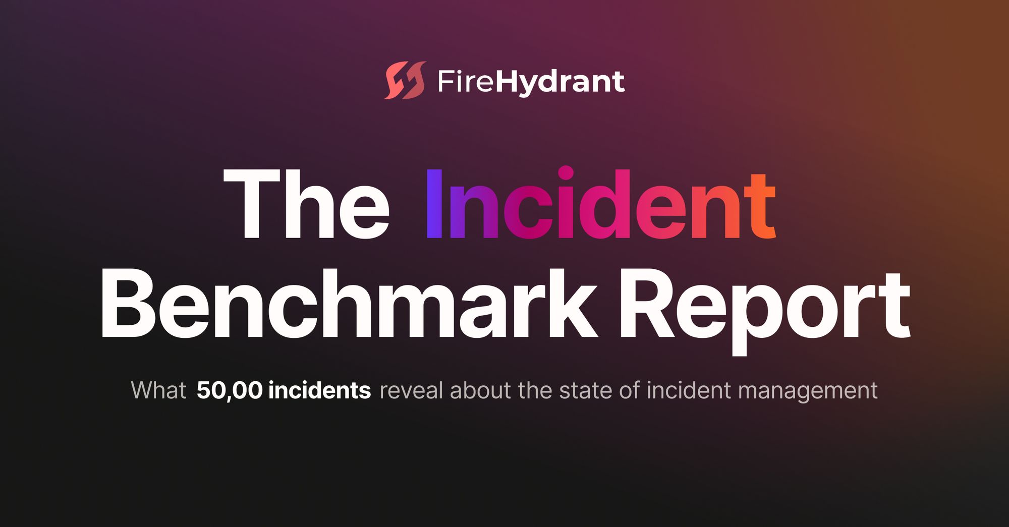 50k Incident Benchmark and a bunch of New Year's Bugs & Fixes
