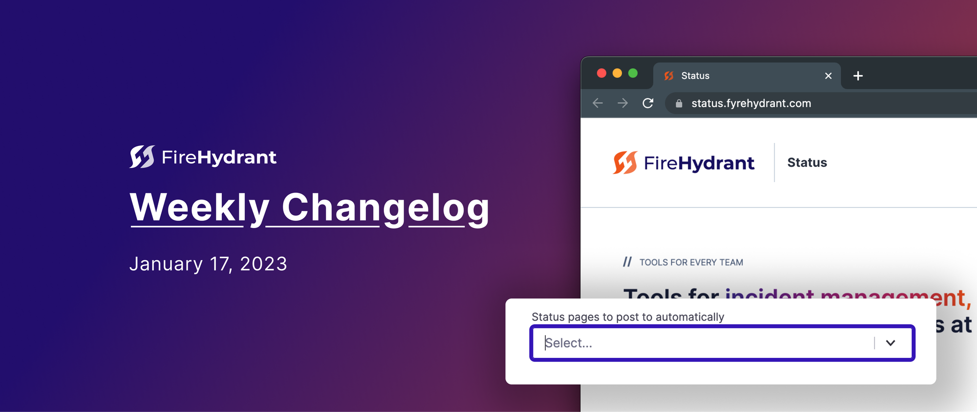 Automated Status Page Updates and Organization-wide Ticket Templates