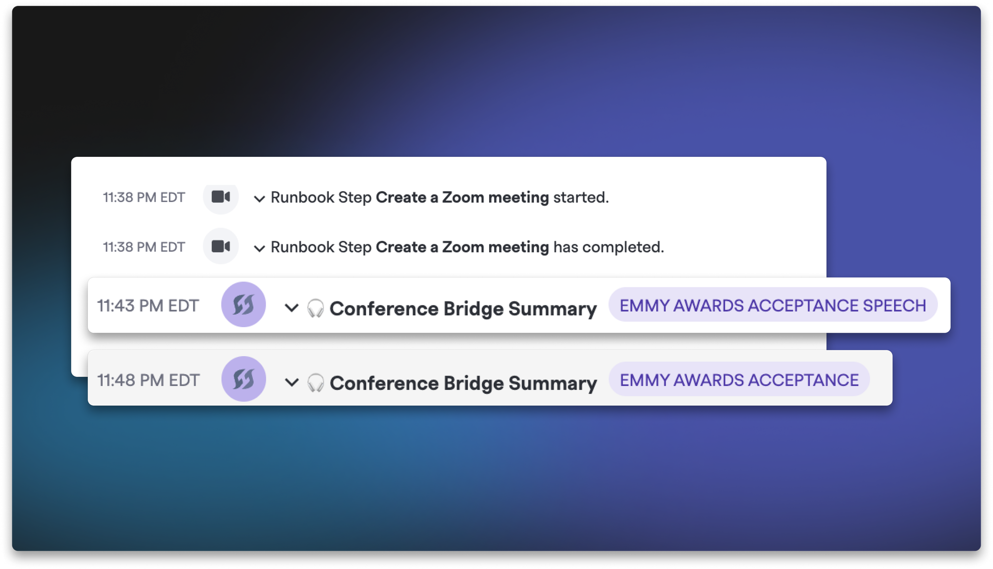 AI Conference Bridge Summaries, UI Polish, and Enhanced Integration Management
