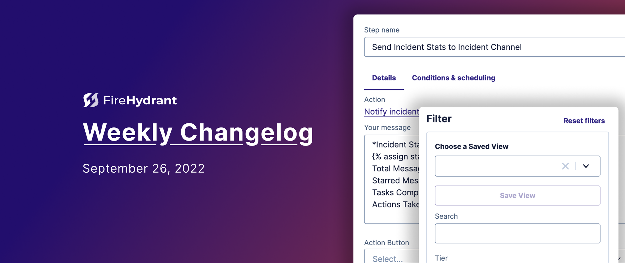 Easier Filtering for Services, Simpler Runbooks in Test Incidents, and Incident Stats in Liquid Templates