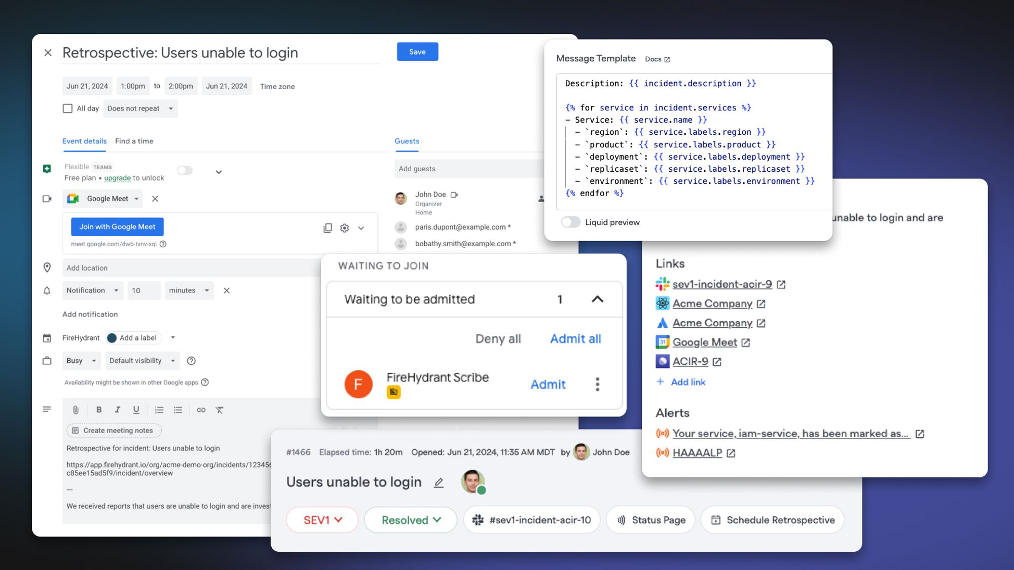 Google Calendar Integration, Liquid Templating for Catalog Labels, and more
