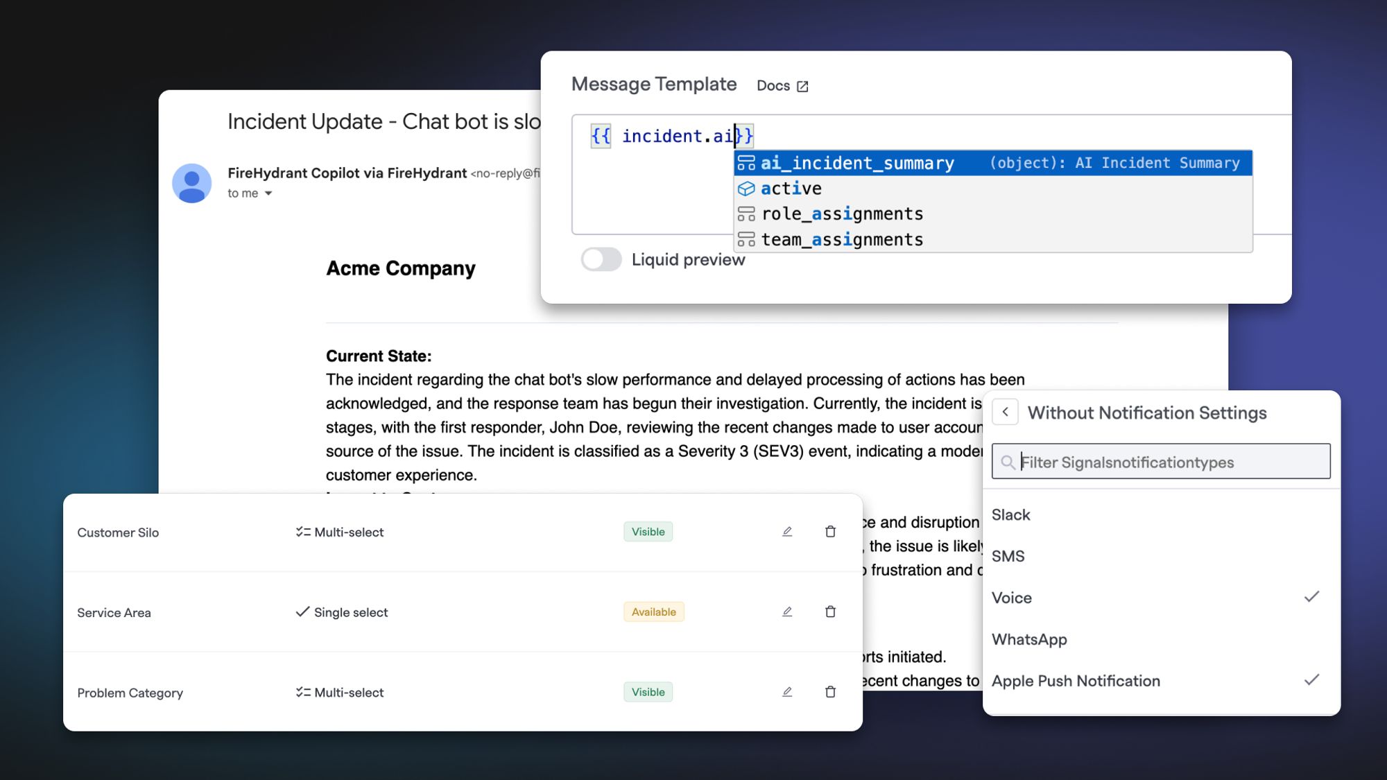 AI Summary Variable, Raised Custom Field Limits, User Notification Filters, and more!