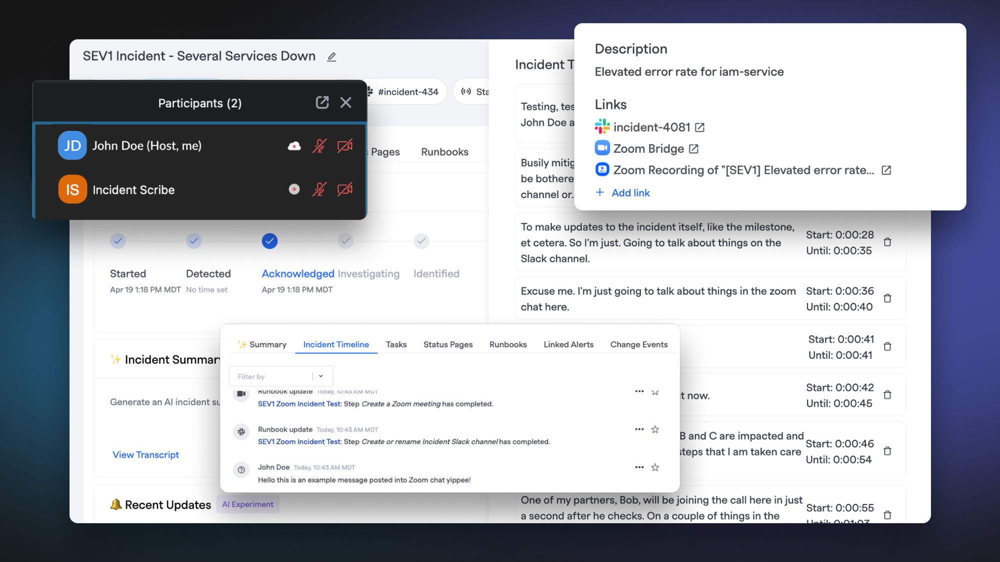 Real-Time Transcriptions, Chat Tracking, and More Zooming Your Way