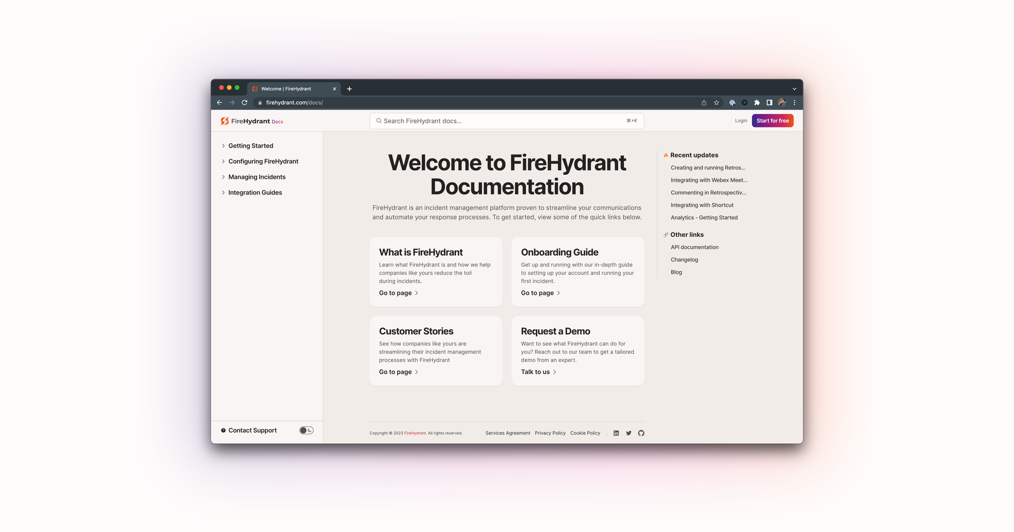 A Fresh, New Docs Site