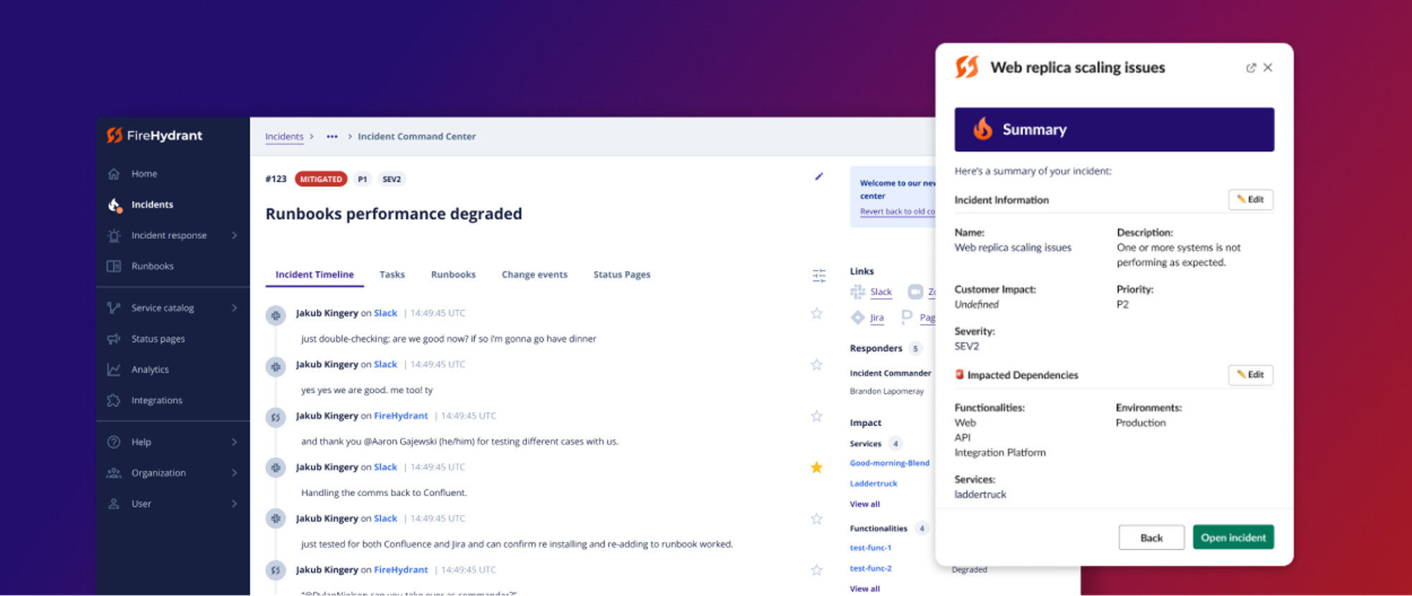 Redesigned and Redundant Incident Response