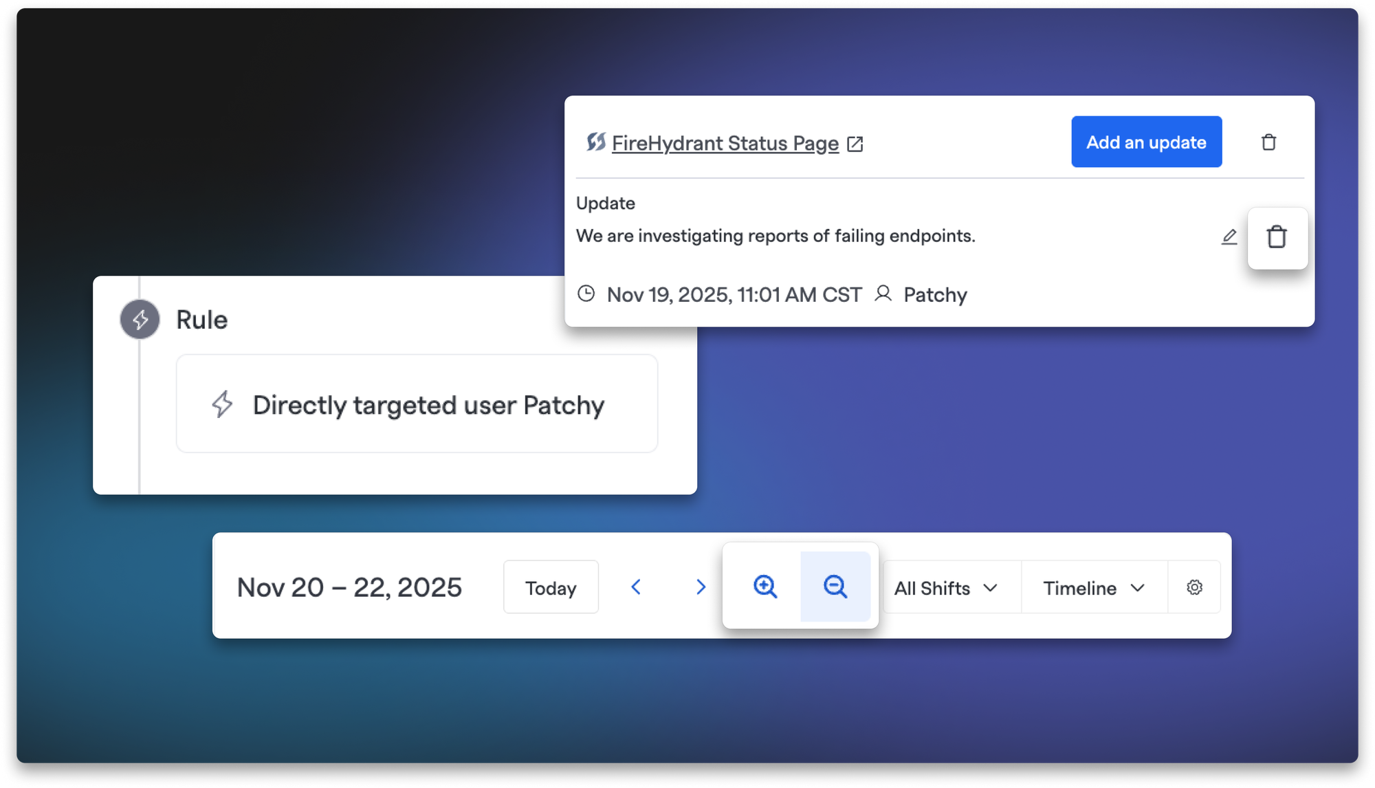 Signals, Status Pages & More Improvements