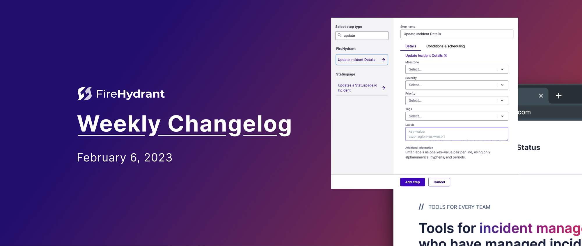 Automatic Incident Updates
