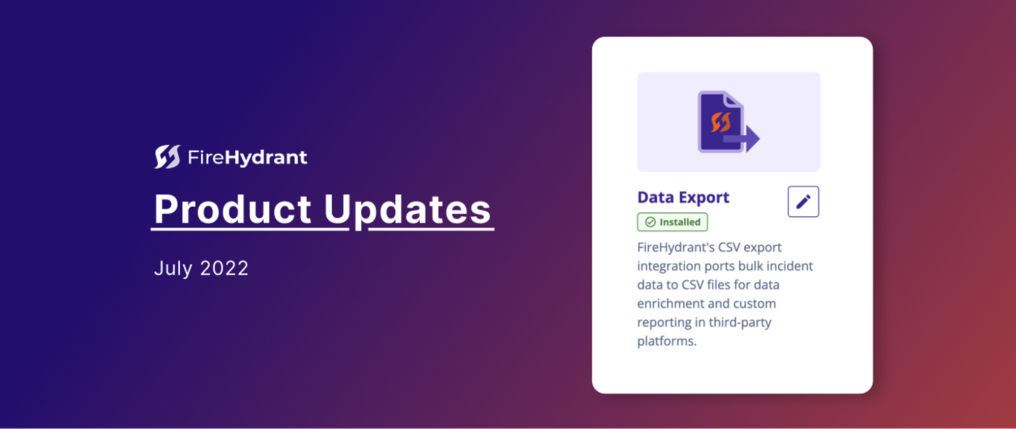 CSV Export and additional label functionality