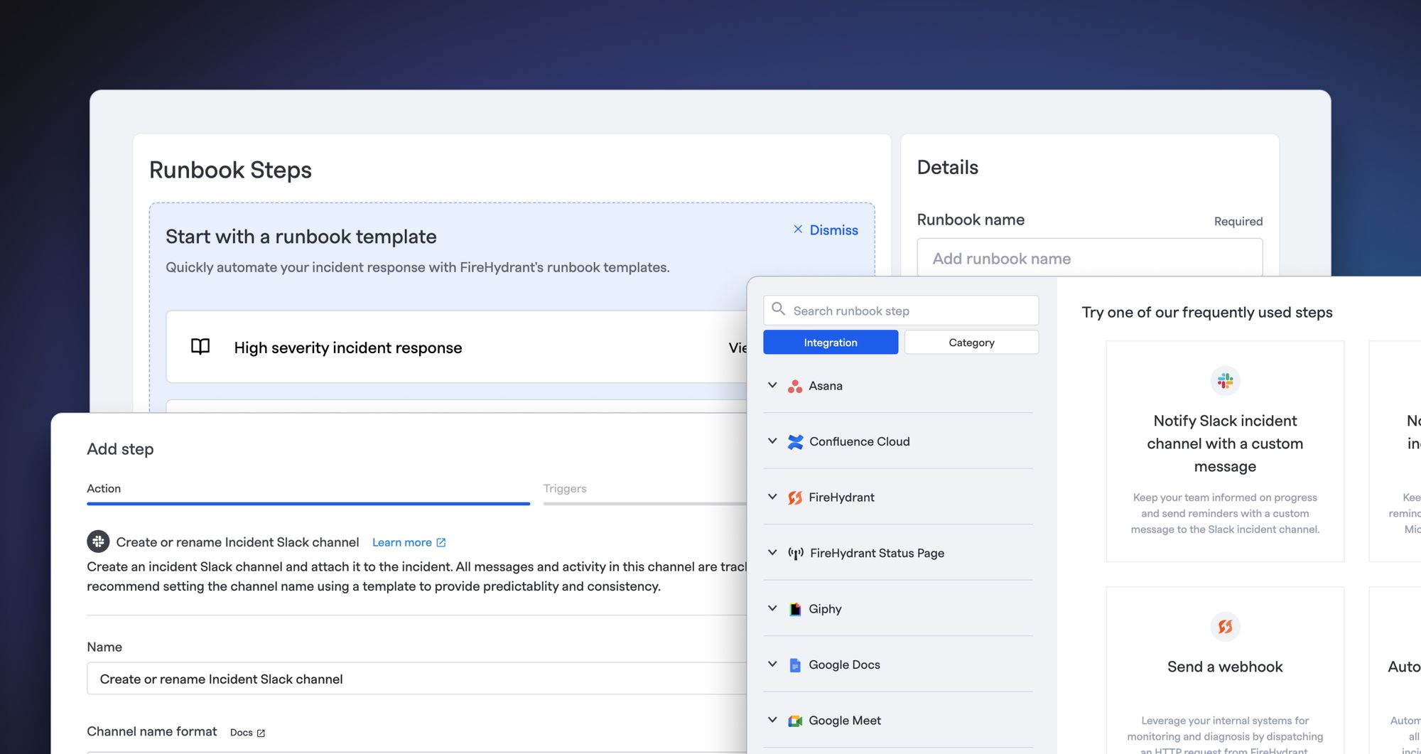 Runbooks are easier to use!