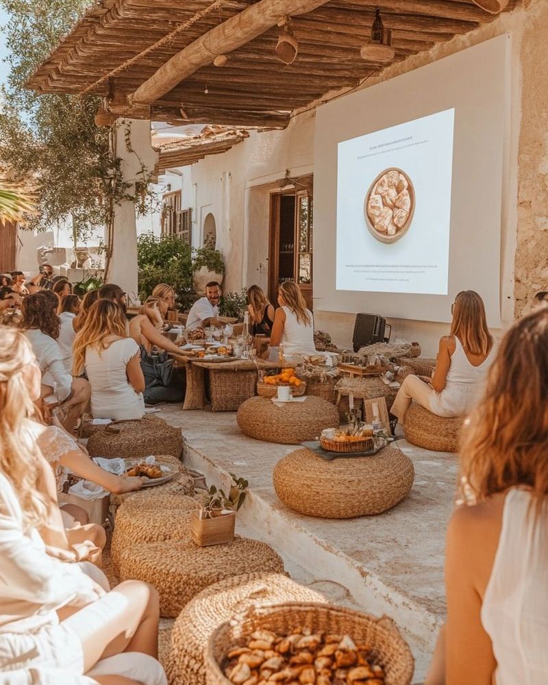 A corporate event in Ibiza produced by Bliss