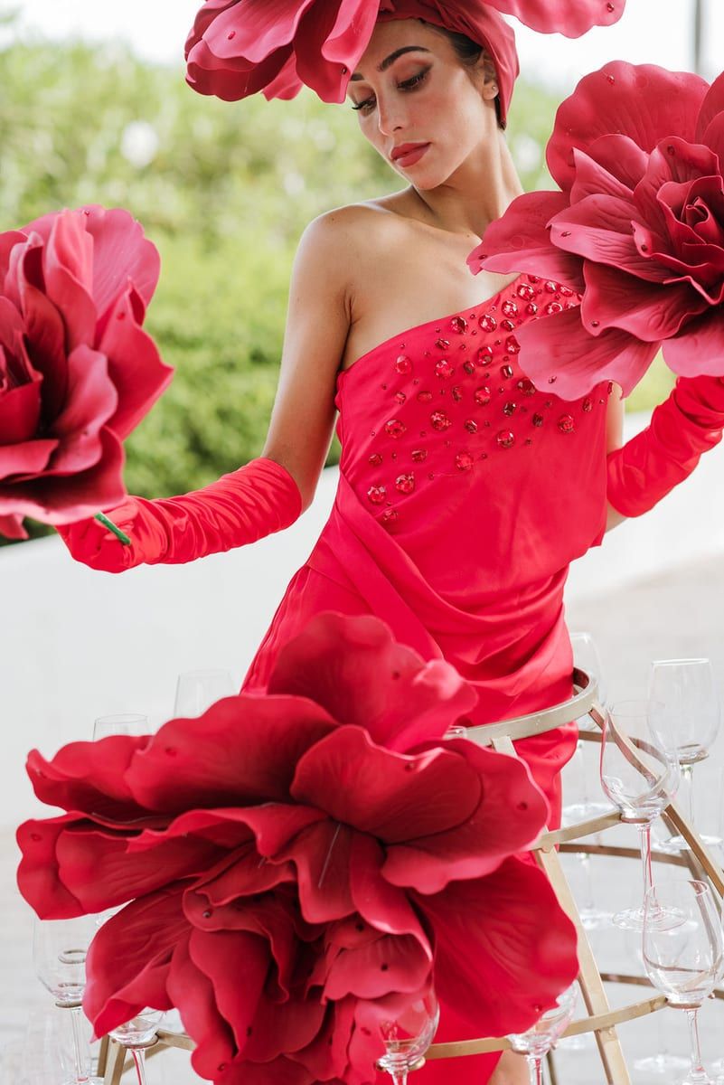 A private celebration styled by Bliss Ibiza