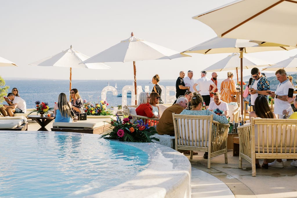 Luxury event in Ibiza by Bliss