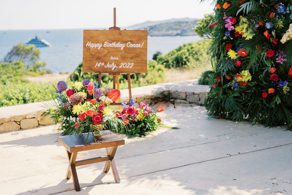 Tropical Birthday Party in Ibiza