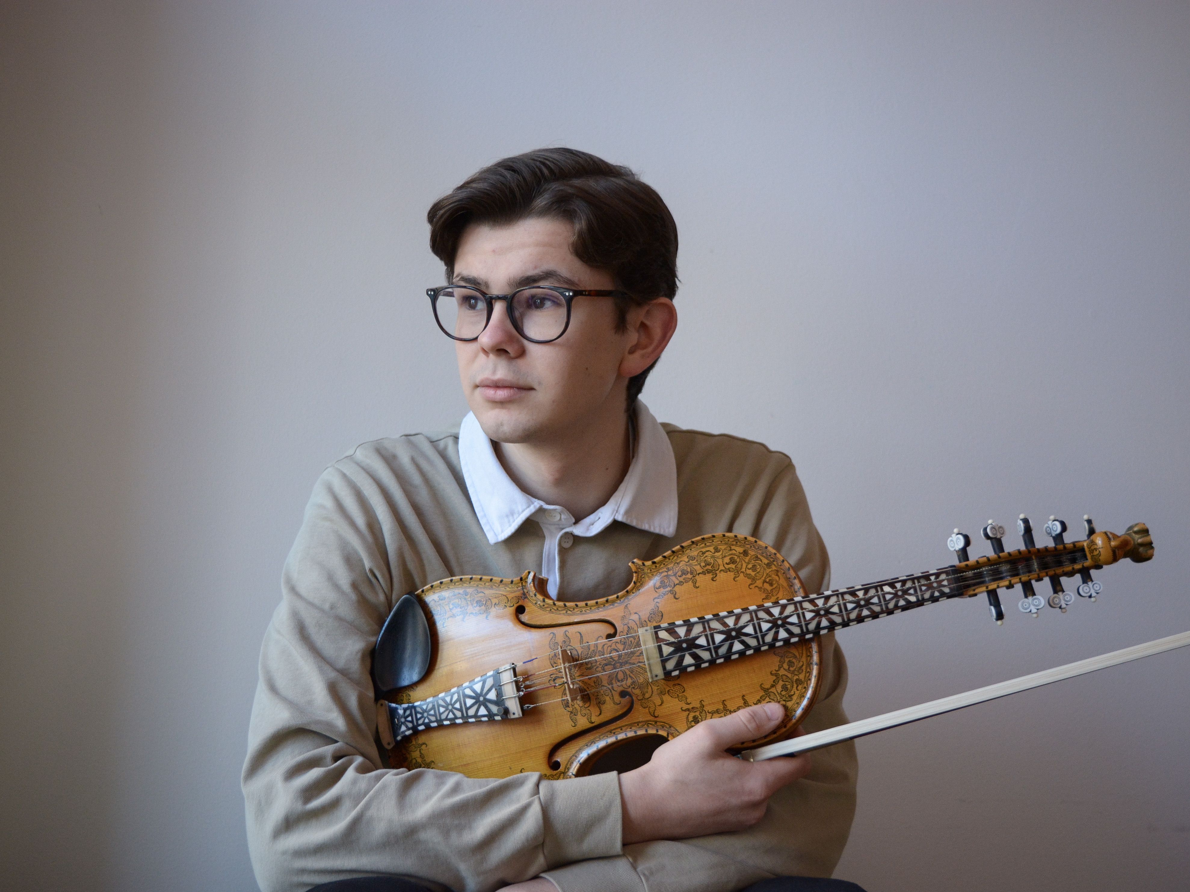 Sindre Tronrud er vinner av Øivind Berghs minnepris 2025 (Foto: Isa Holmgren).