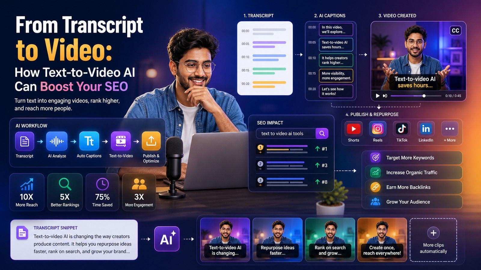 text-to-video AI SEO: Complete Creator Guide | CapsAI