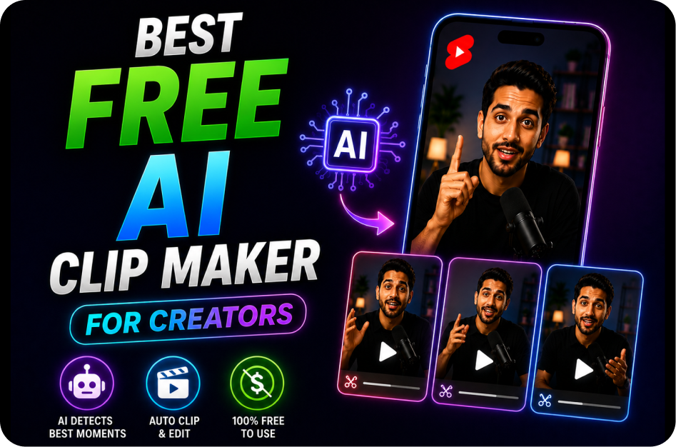 Best Free AI Clip Maker for Creators
