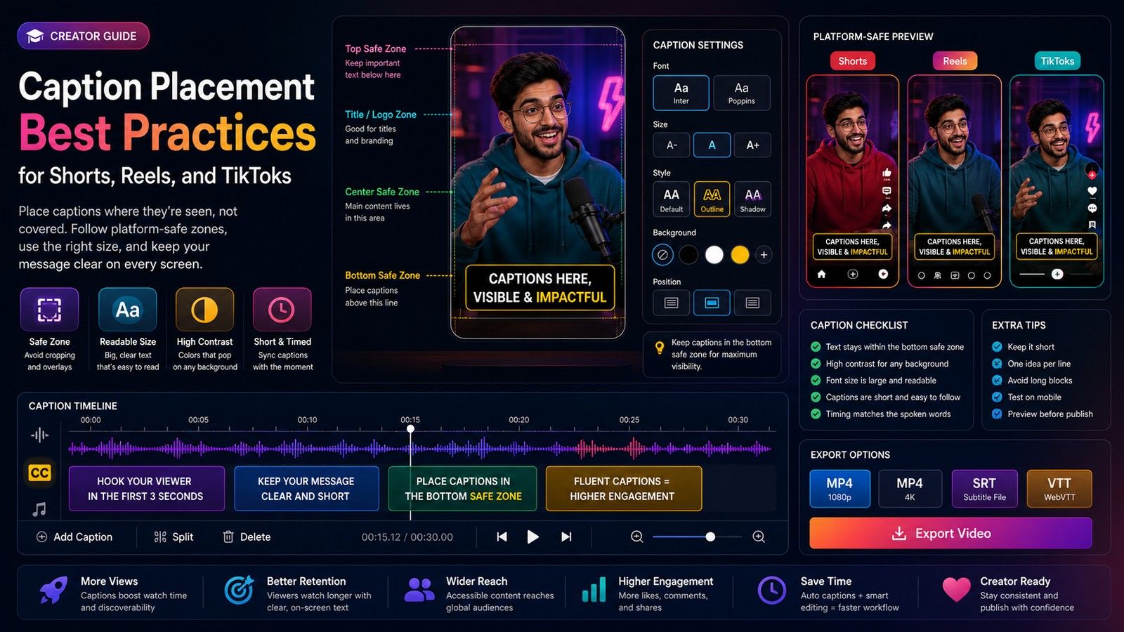 caption placement best practices: Complete Creator Guide | CapsAI