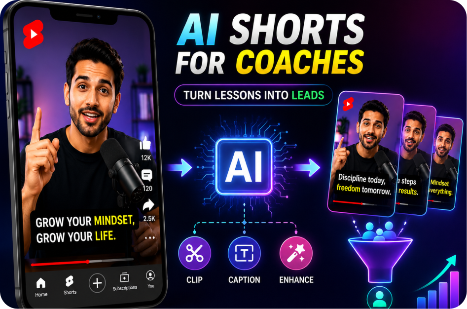 AI Shorts for Coaches: Turn Lessons into Leads