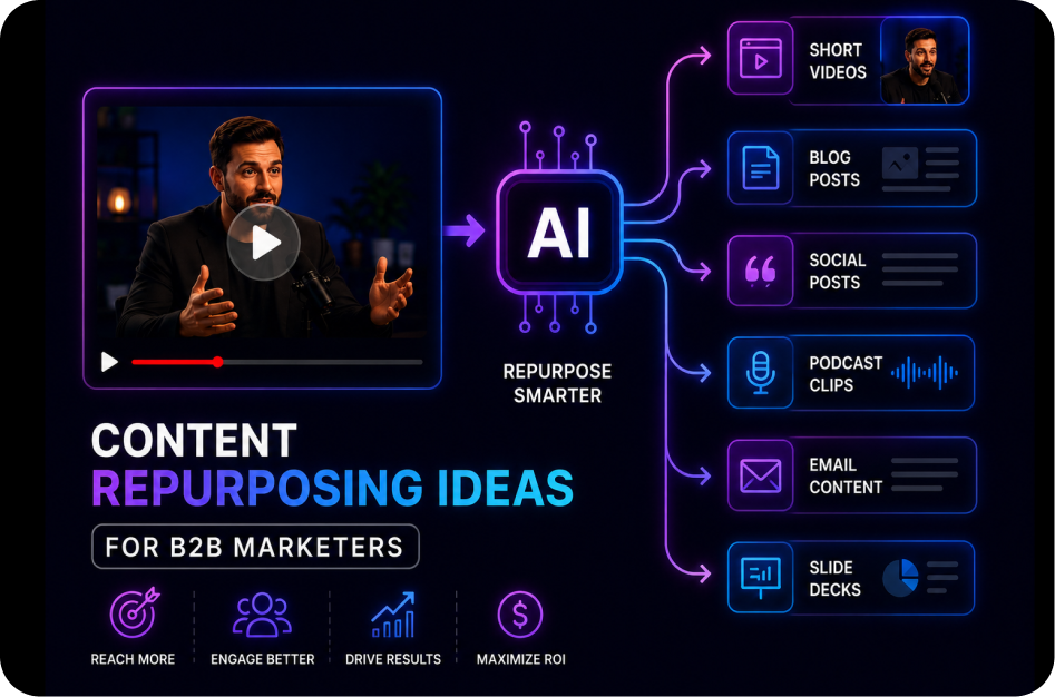 Content Repurposing Ideas for B2B Marketers