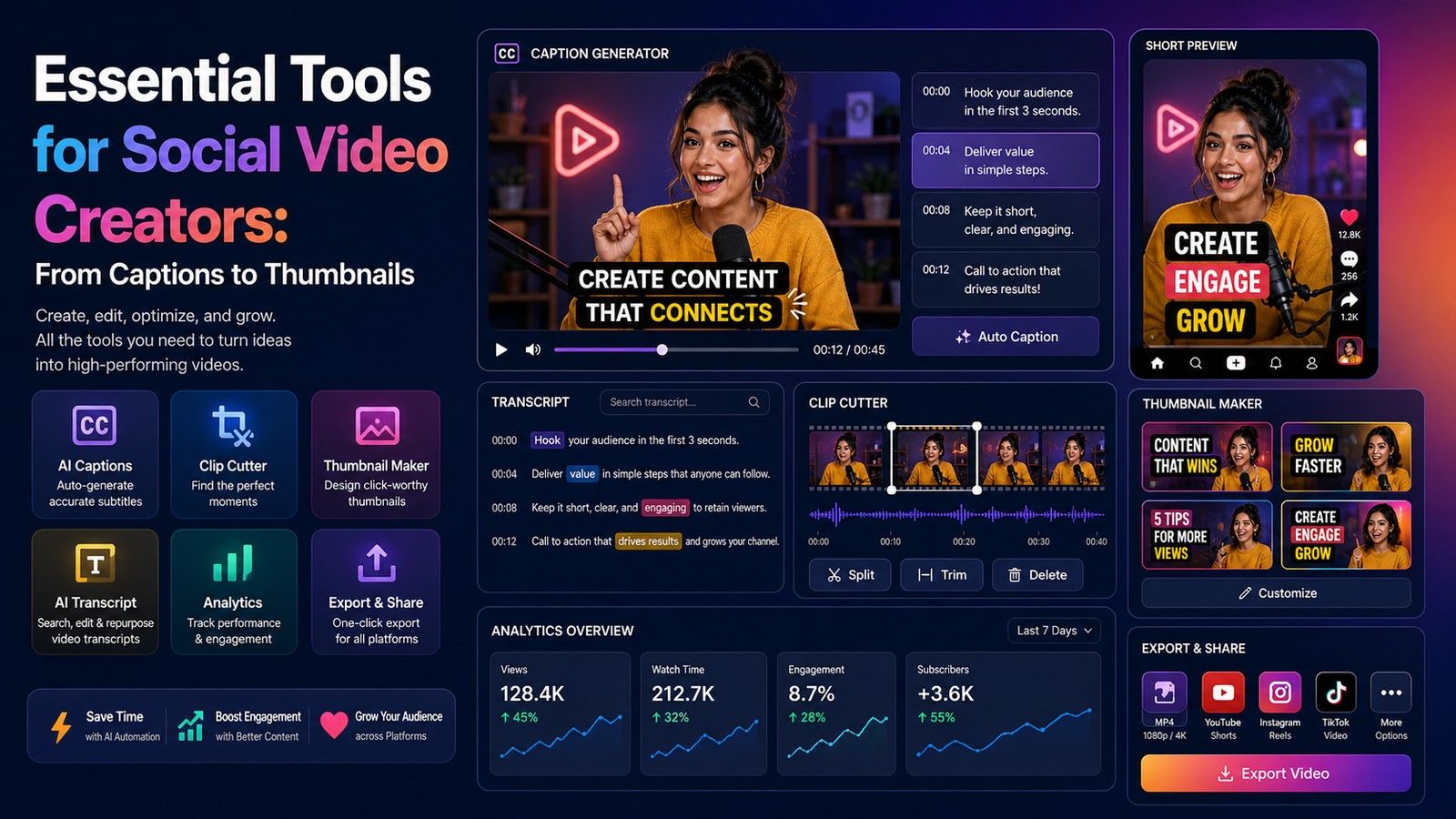 video creator tools captions: Complete Creator Guide | CapsAI