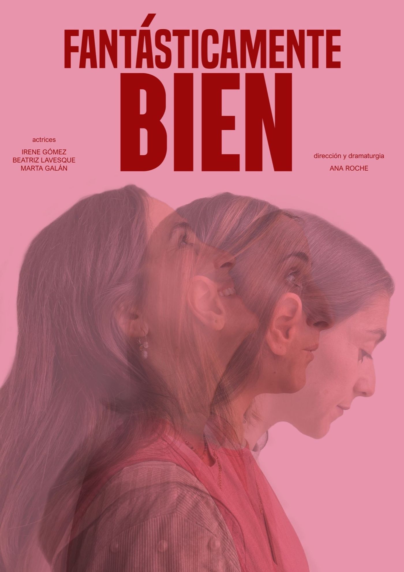 cartel de Fantásticamente bien — Ana Roche