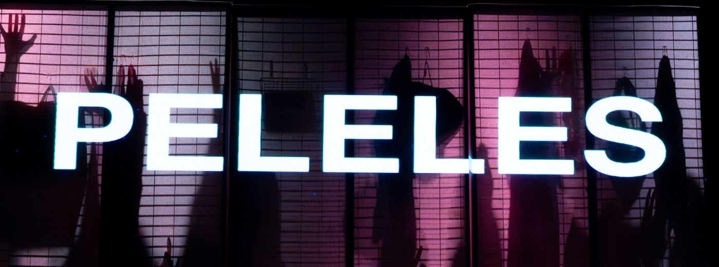 cartel de PELELES — La Berrea Teatro