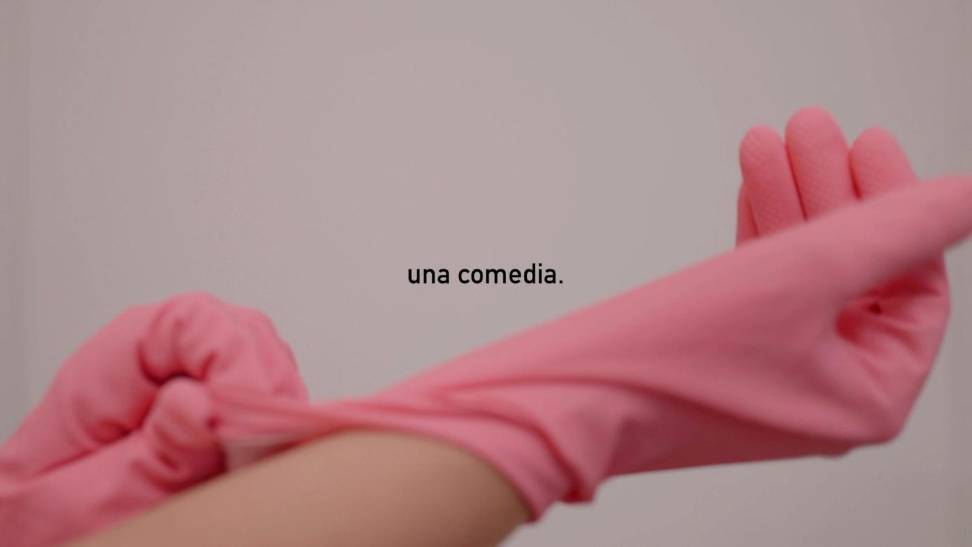 cartel de Una comedia. — Paula Casales