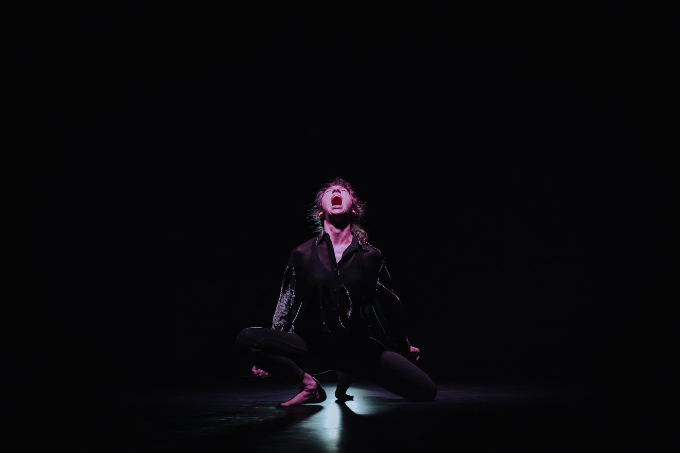cartel de Ciclo A Butoh Pelao. Jueves de danza en bruto — Nataliya Andru, Matilde J Ciria, Jonathan Martineau, Antonio Lorenzo