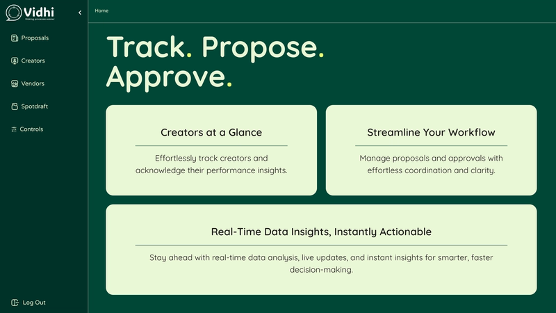 Vidhi (Process Management System)
