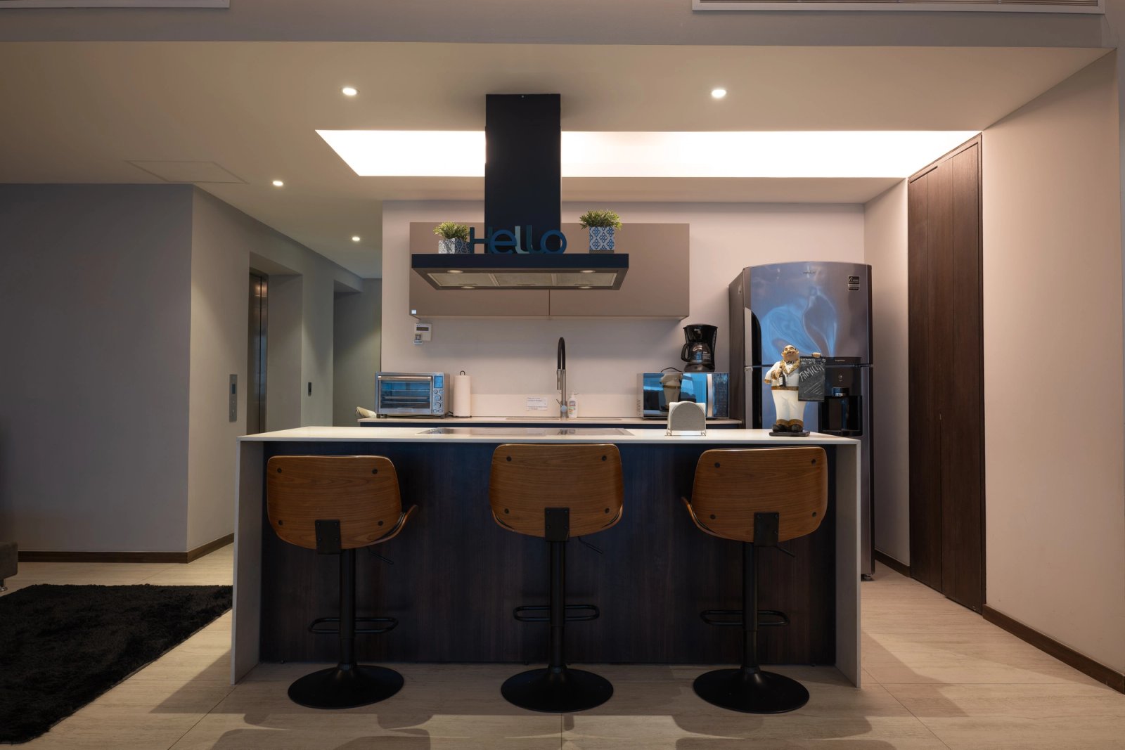 Fully equipped kitchen