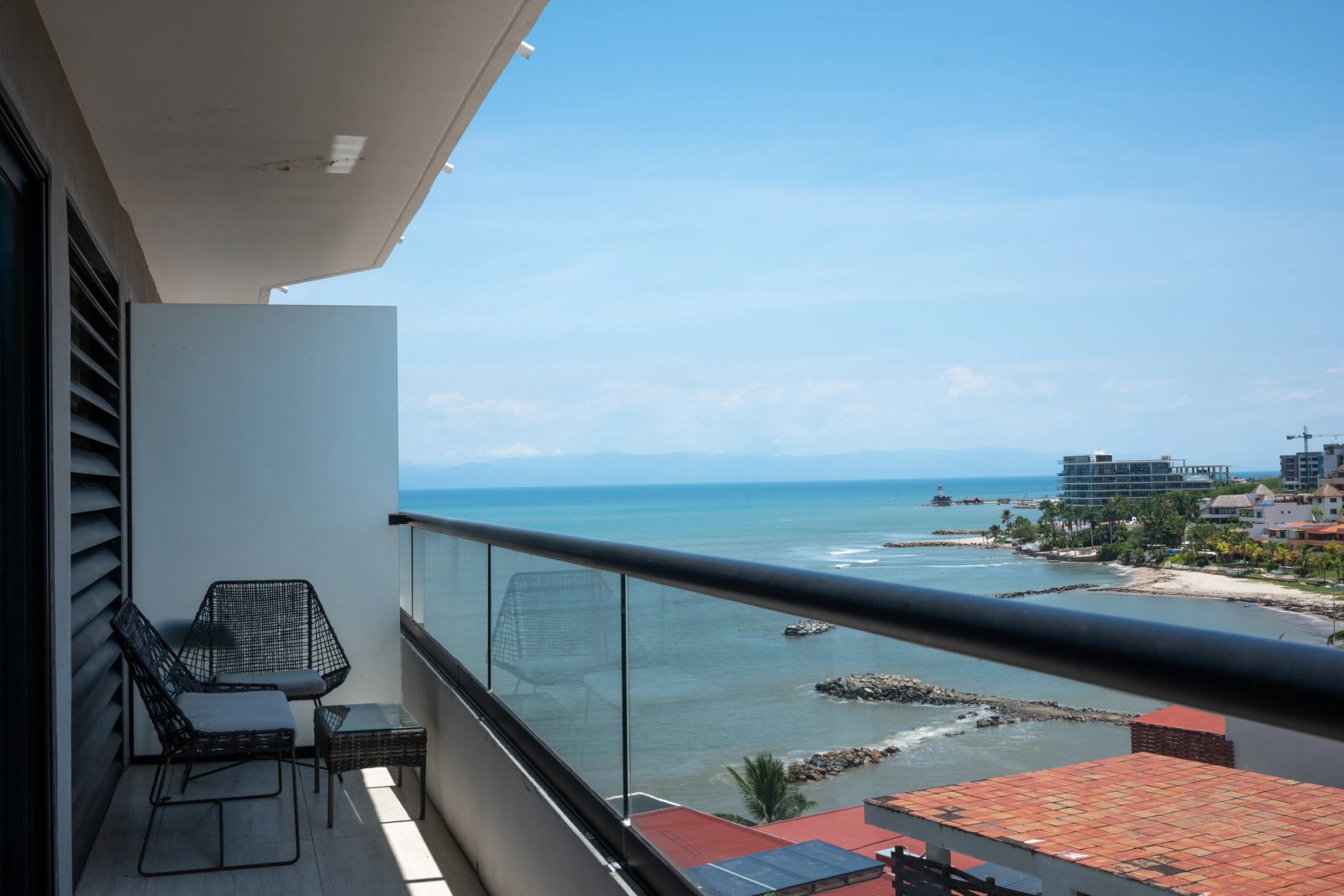 Ocean balcony and coastline