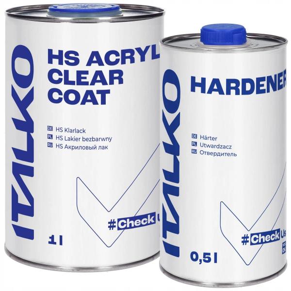 ITALKO CLEAR COAT 1L SET. HS