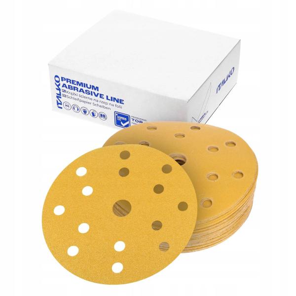 ITALKO YELLOW DISC 150 15 HOLES GR.100 50