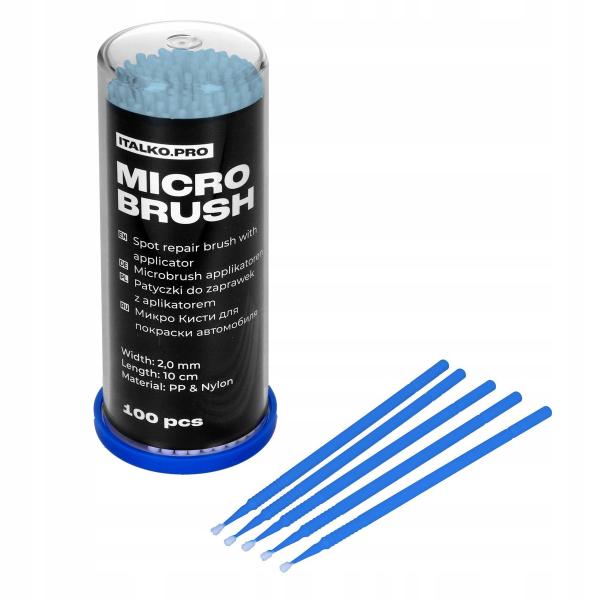 TOOTHPICKS FOR TOUCH UPS 100 PCS - 100 x 2.0 MM BLUE