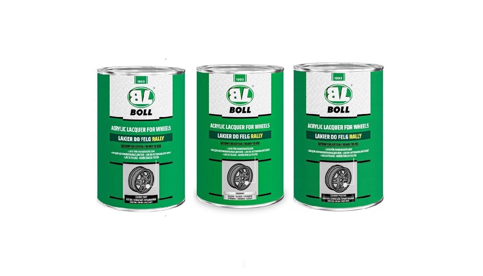 BOLL Acrylic Lacquer for Wheels - Can