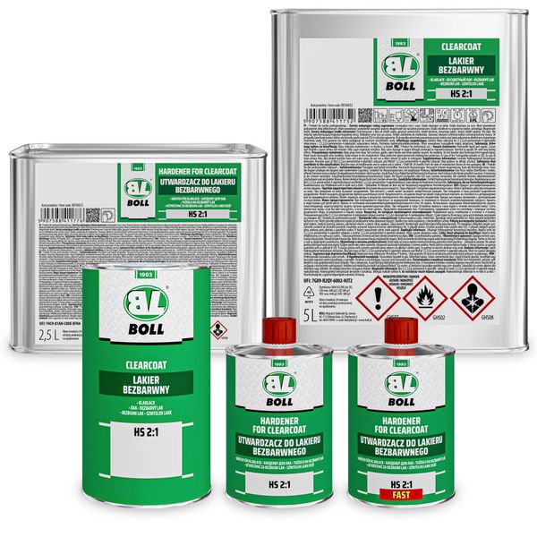CLEARCOAT HS 2:1 / HARDENER