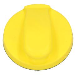 ITALKO Round Hook-and-Loop Sanding Block 125mm, 125mm · Yellow · Loose thumbnail 4
