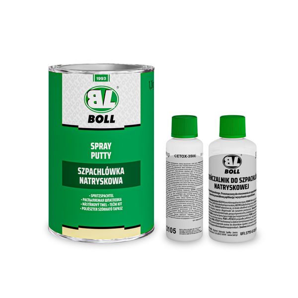 BOLL Polyester Spray Putty SET