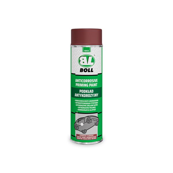 BOLL Anti-Corrosive Red Oxide Primer Paint - Spray