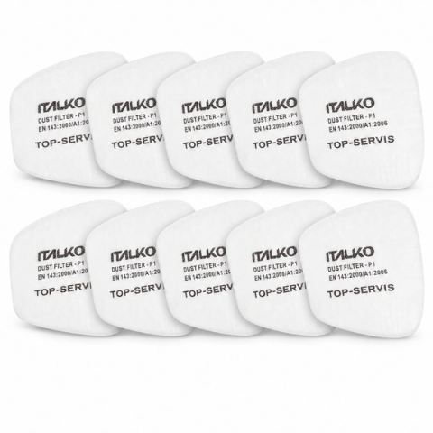 ITALKO P1 Particulate Respirator Pre-Filters – Pack of 10
